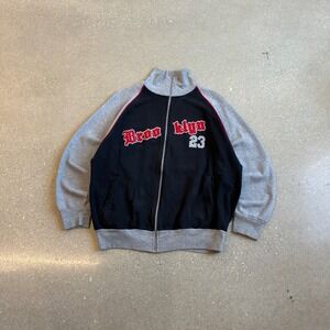 Vintage 90s Club Athlete Brooklyn 23 Track Jacket Full Zip Mens L